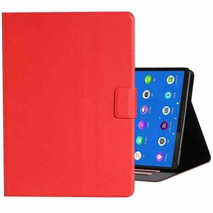 For Samsung Galaxy Tab A8 10.5 2021 Pure Color Leather Tablet Case(Red)