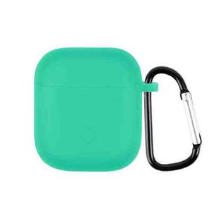 For Realme Buds Air Neo TWS Silicone Earphone Protective Case with Hook(Mint Green)