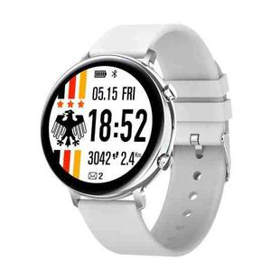 HAMTOD GW33 1.28 inch TFT Screen Smart Watch, Support Bluetooth Call / Sleep Monitoring(Silver)