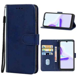 Leather Phone Case For Blackview A50(Blue)