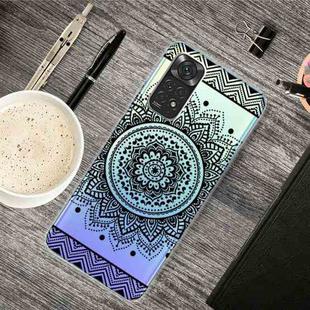 For Xiaomi Redmi Note 11 Global / Note 11S Painted Transparent TPU Phone Case(Mandala)