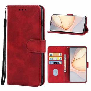 Leather Phone Case For ZTE nubia Z40 Pro(Red)