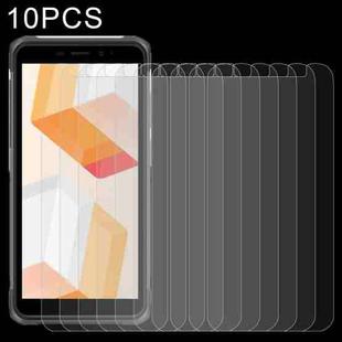 10 PCS 0.26mm 9H 2.5D Tempered Glass Film For Ulefone Armor X10