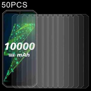 50 PCS 0.26mm 9H 2.5D Tempered Glass Film For Oukitel K15 Pro