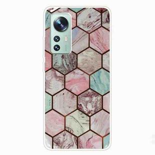 For Xiaomi 12 / 12X 5G A Series Marble Pattern TPU Phone Case(GK-A18)