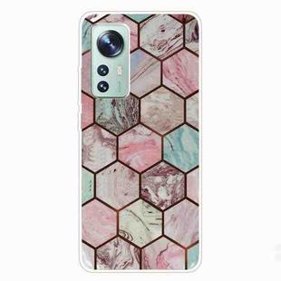 For Xiaomi 12 Pro Marble Pattern TPU Phone Case(GK-A18)