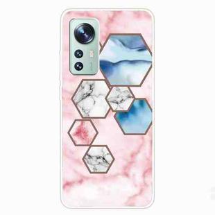 For Xiaomi 12 Pro Marble Pattern TPU Phone Case(GK-A21)
