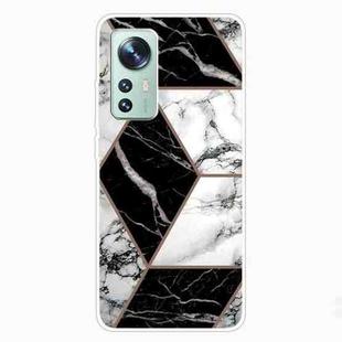 For Xiaomi 12 / 12X 5G Marble Pattern TPU Phone Case(HC-A7)