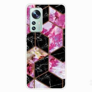 For Xiaomi 12 / 12X 5G Marble Pattern TPU Phone Case(HC-A22)