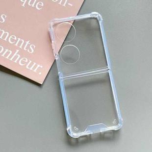 For Huawei P50 Pocket Shockpoof Acrylic Phone Case(Transparent)