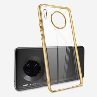 For Huawei Mate 30 X-level Dawn Series Transparent Ultra-thin TPU Case(Gold)