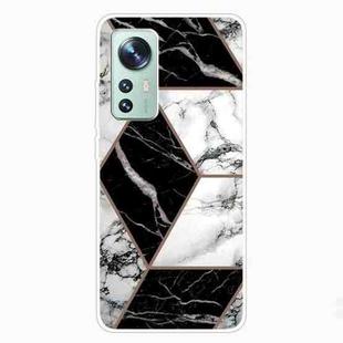 For Xiaomi 12 Pro Marble Pattern TPU Protective Phone Case(HC-A7)