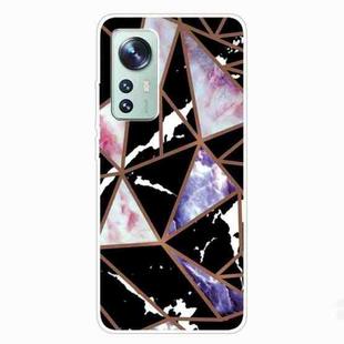 For Xiaomi 12 Pro Marble Pattern TPU Protective Phone Case(HC-A9)