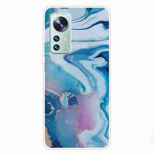 For Xiaomi 12 Pro Marble Pattern TPU Protective Phone Case(HC-A19)