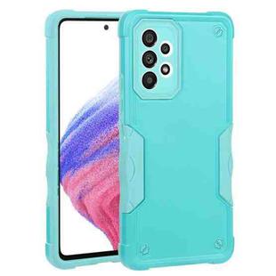 For Samsung Galaxy A53 Non-slip Armor Phone Case(Mint Green)