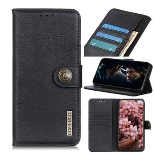 For Galaxy S20 Cowhide Texture Horizontal Flip Leather Case with Holder & Card Slots & Wallet(Black)