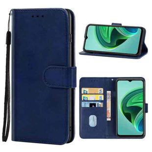 Leather Phone Case For Xiaomi Redmi Note 11E(Blue)