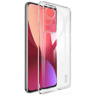 For Xiaomi 12 Pro IMAK Wing II Pro Series Wear-resisting Crystal Phone Protective Case(Transparent)