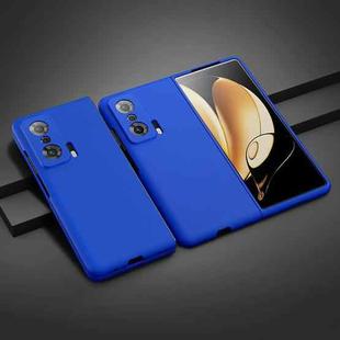 For Honor Magic V Oil-sprayed PC Phone Case(Blue)