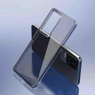 For Xiaomi Redmi K50 Crystal PC + TPU Phone Case(Transparent Black)