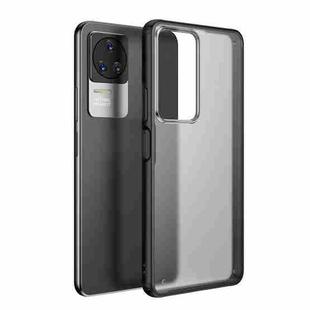 For Xiaomi Redmi K50 Four-corner Shockproof TPU + PC Phone Case(Black)