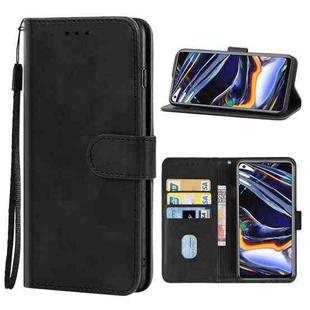 Leather Phone Case For OPPO Realme 7 Pro(Black)