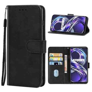 Leather Phone Case For OPPO Realme 8i(Black)