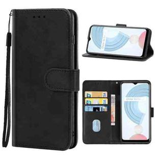 Leather Phone Case For OPPO Realme C21(Black)