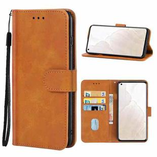 Leather Phone Case For OPPO Realme GT Explorer Master(Brown)