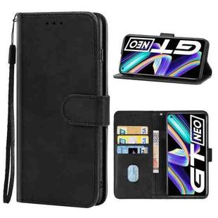Leather Phone Case For OPPO Realme GT Neo(Black)