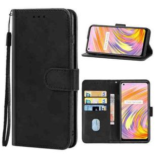 Leather Phone Case For OPPO Realme V15(Black)