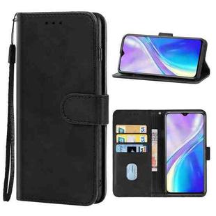 Leather Phone Case For OPPO Realme XT(Black)