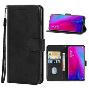 Leather Phone Case For OPPO Reno(Black)