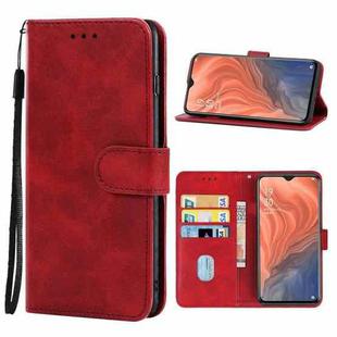 Leather Phone Case For OPPO Reno Z(Red)