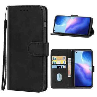 Leather Phone Case For OPPO Reno5 4G(Black)