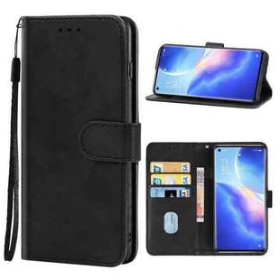 Leather Phone Case For OPPO Reno5 Pro 5G(Black)