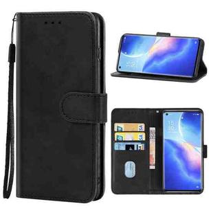 Leather Phone Case For OPPO Reno5 Pro+(Black)