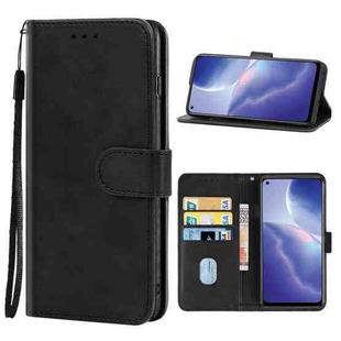 Leather Phone Case For OPPO Reno5 Z(Black)
