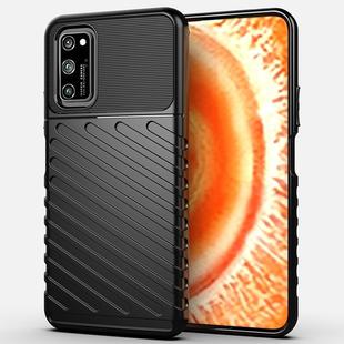 For Huawei Honor V30 Pro Thunderbolt Shockproof TPU Soft Case(Black)