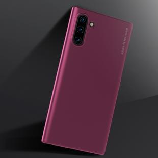 For Galaxy Note10+ X-level Guardian Series Ultra-thin All-inclusive Shockproof TPU Case(Wine Red)