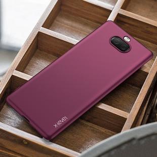 For Sony Xperia 8 X-level Guardian Series Ultra-thin All-inclusive Shockproof TPU Case(Wine Red)