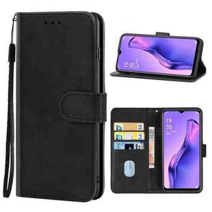 Leather Phone Case For OPPO A8(Black)