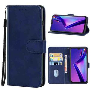 Leather Phone Case For OPPO A12(Blue)