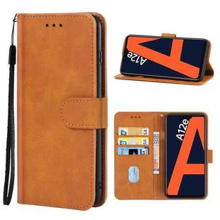 Leather Phone Case For OPPO A12e(Brown)