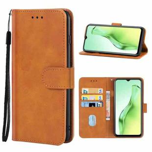 Leather Phone Case For OPPO A31(Brown)