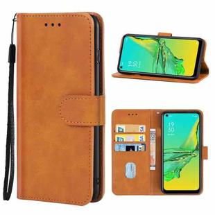 Leather Phone Case For OPPO A33 2020(Brown)