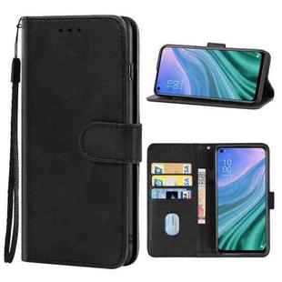 Leather Phone Case For OPPO A54(Black)