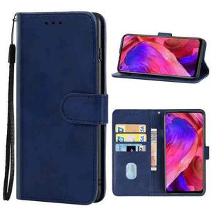 Leather Phone Case For OPPO A93 5G(Blue)