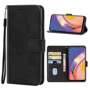 Leather Phone Case For OPPO A94(Black)
