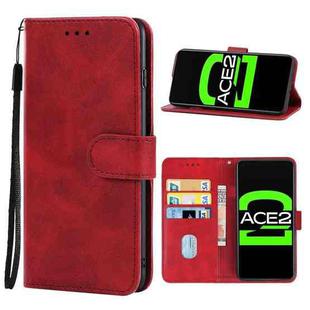 Leather Phone Case For OPPO Ace2(Red)